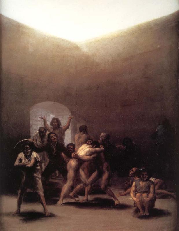 Francisco Goya Yard with Lunatics